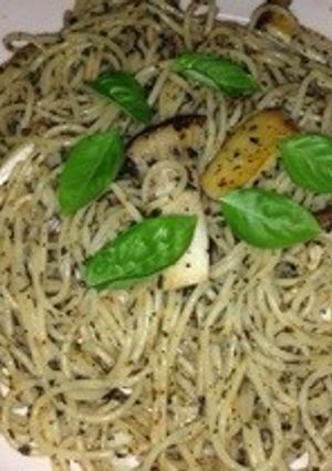 簡単！エリンギバジルパスタ-レシピのメイン写真