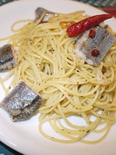 手軽で簡単パスタ★秋刀魚のペペロンチーノ-レシピのメイン写真