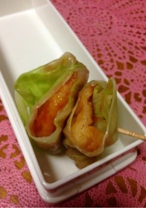 お弁当にもう1品‼エビチリロールキャベツ-レシピのメイン写真