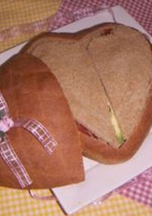 バレンタインにハートのサンドイッチ-レシピのメイン写真