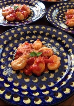 簡単ニョッキのトマトソース-レシピのメイン写真