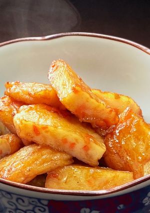 (｡･ω･)σ 「さつま揚げ・甘辛煮」-レシピのメイン写真