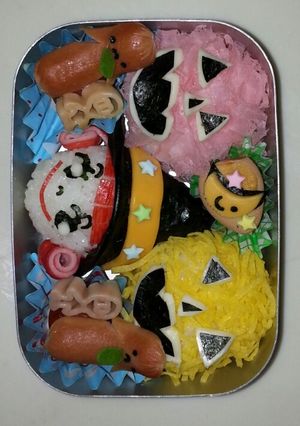 ハロウィン弁当～♪魔女☆-レシピのメイン写真