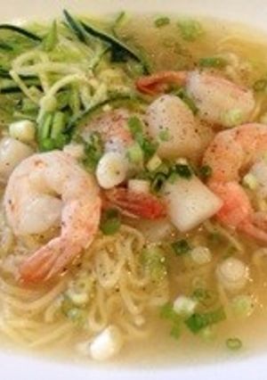 ズッキーニ ラーメン♪-レシピのメイン写真