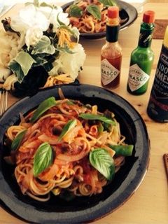 ☆簡単☆トマトソースのスパゲッティパスタ-レシピのメイン写真
