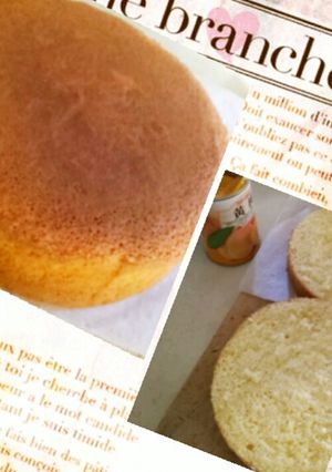 材料３つで簡単☆ふわふわスポンジケーキ-レシピのメイン写真