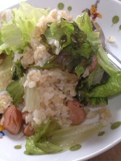 レタス炒飯-レシピのメイン写真