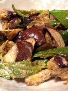 なすとピーマンのマヨ醤油炒め-レシピのメイン写真