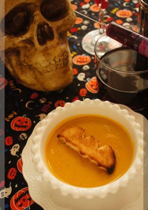 * ハロウィン ♥ パンプキンスープ♪-レシピのメイン写真