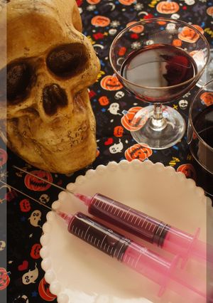 * ハロウィン ♥ 血のワイン♪-レシピのメイン写真