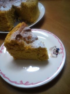 ノンオイルおからde素朴なかぼちゃケーキ-レシピのメイン写真