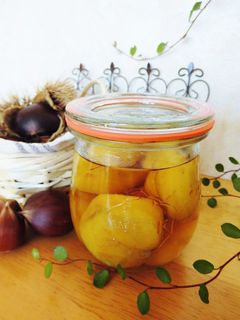 甘露栗…~栗のシロップ漬け-レシピのメイン写真