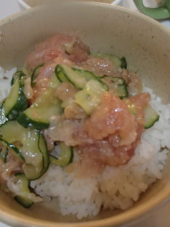 マグロの味噌たたき丼-レシピのメイン写真