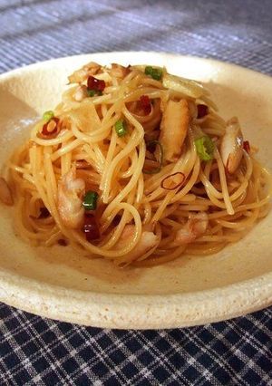 アジの干物を使ったペペロンチーノ-レシピのメイン写真
