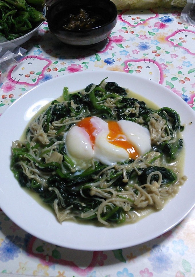 簡単 ほうれん草のバター炒め-レシピのメイン写真