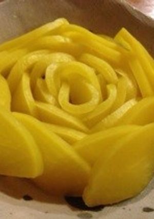 薔薇のたくあん-レシピのメイン写真