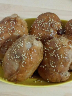 炊き込みご飯で肉巻きおにぎり☆-レシピのメイン写真