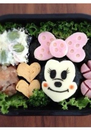 キャラ弁＊ミニー＊-レシピのメイン写真