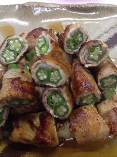 みんな大好き!オクラの肉巻き-レシピのメイン写真