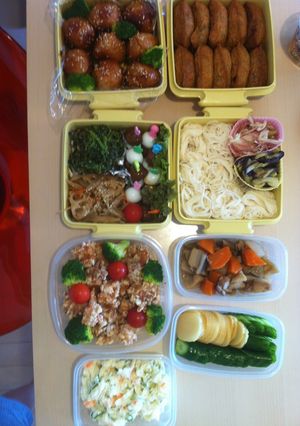 2013 運動会のお弁当-レシピのメイン写真