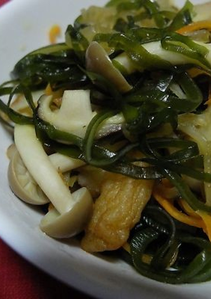 糸切り昆布の五目炒め-レシピのメイン写真