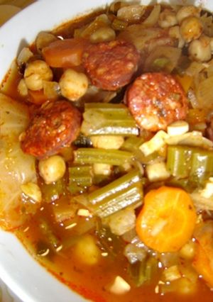 圧力鍋でひよこ豆のトマトソース煮込み-レシピのメイン写真