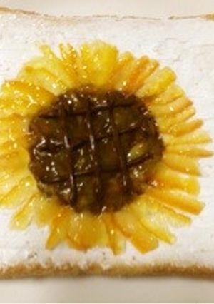 ひまわり食パン-レシピのメイン写真