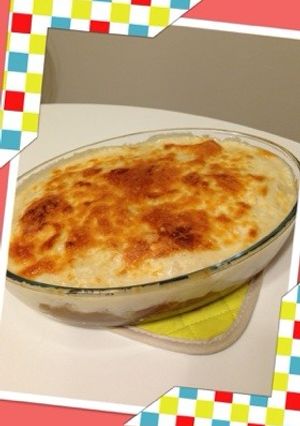 市販のホワイトソースで☆残りカレードリア-レシピのメイン写真