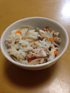 簡単★圧力鍋で炊き込みご飯-レシピのメイン写真