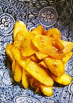 まこもだけのきんぴら-レシピのメイン写真