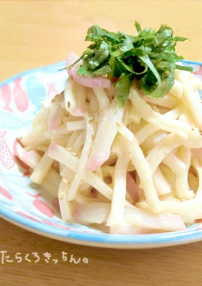 大根とかまぼこのわさマヨサラダ-レシピのメイン写真