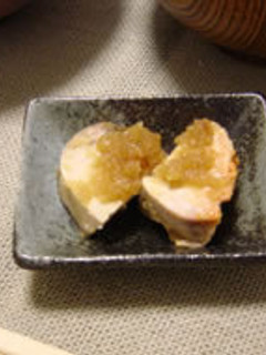 アンキモの酒蒸し-レシピのメイン写真