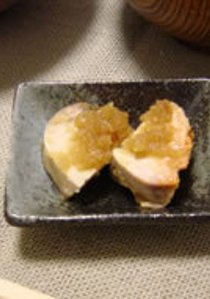 アンキモの酒蒸し-レシピのメイン写真