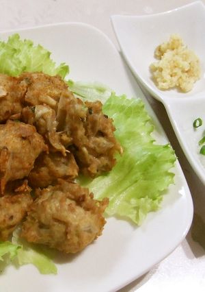 鶏ひき肉には生姜があうあう!(^^)!-レシピのメイン写真