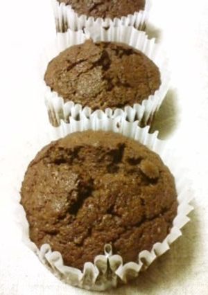 ホットケーキMIX＊チョコマフィン-レシピのメイン写真