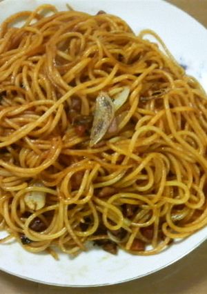 パスタ屋真似の焼きナポリタン-レシピのメイン写真