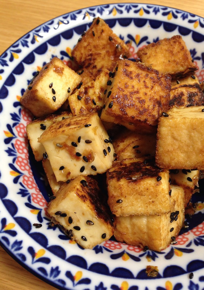 厚揚げのごまポン酢炒め-レシピのメイン写真