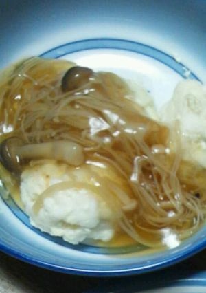 あんかけ豆腐団子-レシピのメイン写真