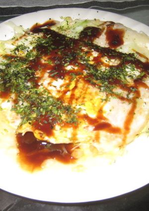 キャベツでヘルシー焼き-レシピのメイン写真