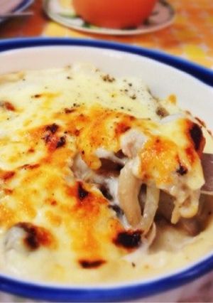 里芋のホワイトソースできのこグラタン♪-レシピのメイン写真
