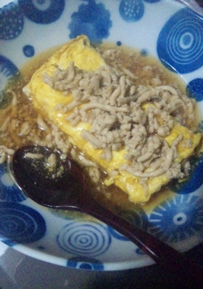 ふっくらとろーり　あんかけ卵焼き-レシピのメイン写真