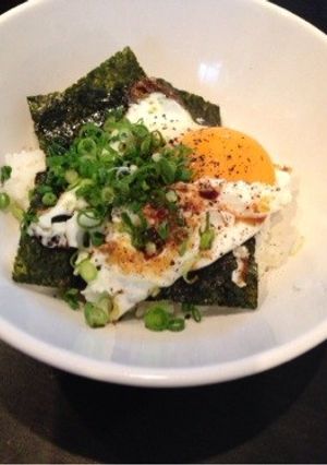 和イタリアンな目玉焼き丼-レシピのメイン写真
