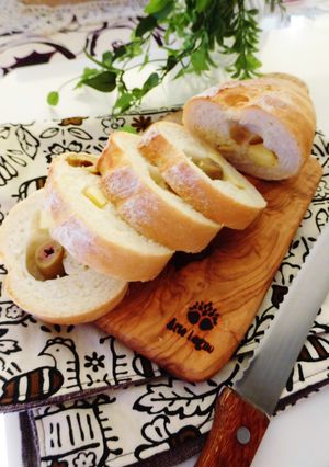 チーズとオリーブのソフトフランス-レシピのメイン写真
