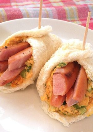 食パンでクルックル～!!!-レシピのメイン写真