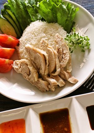 準備10分！シンガポールの海南鶏飯-レシピのメイン写真