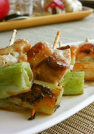 塩ヨーグルトで鶏ももネギま！大蒜醤油味-レシピのメイン写真