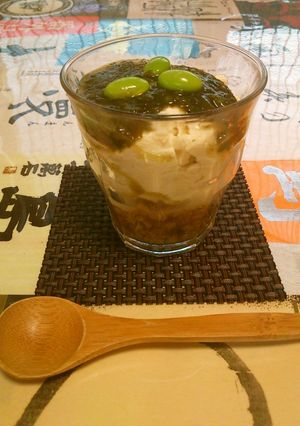 おつまみ豆腐パフェ-レシピのメイン写真