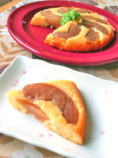 HMで♪梨のフルーツブランデーケーキ-レシピのメイン写真