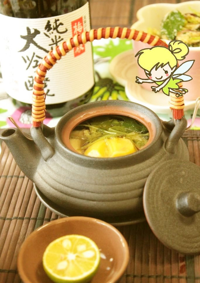 もっとお手軽に楽しむ♪舞茸の土瓶蒸し-レシピのメイン写真