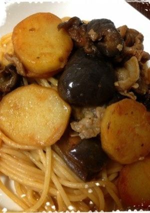 やみつき♡じゃがいものコチュジャンパスタ-レシピのメイン写真